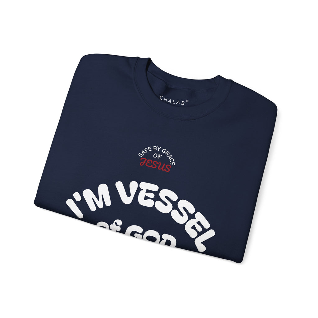 Vessel of God Crewneck Sweatshirt – Navy