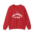 Vessel of God Crewneck Sweatshirt – Red