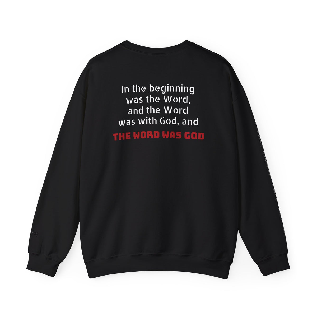 Vessel of God Crewneck Sweatshirt – Black