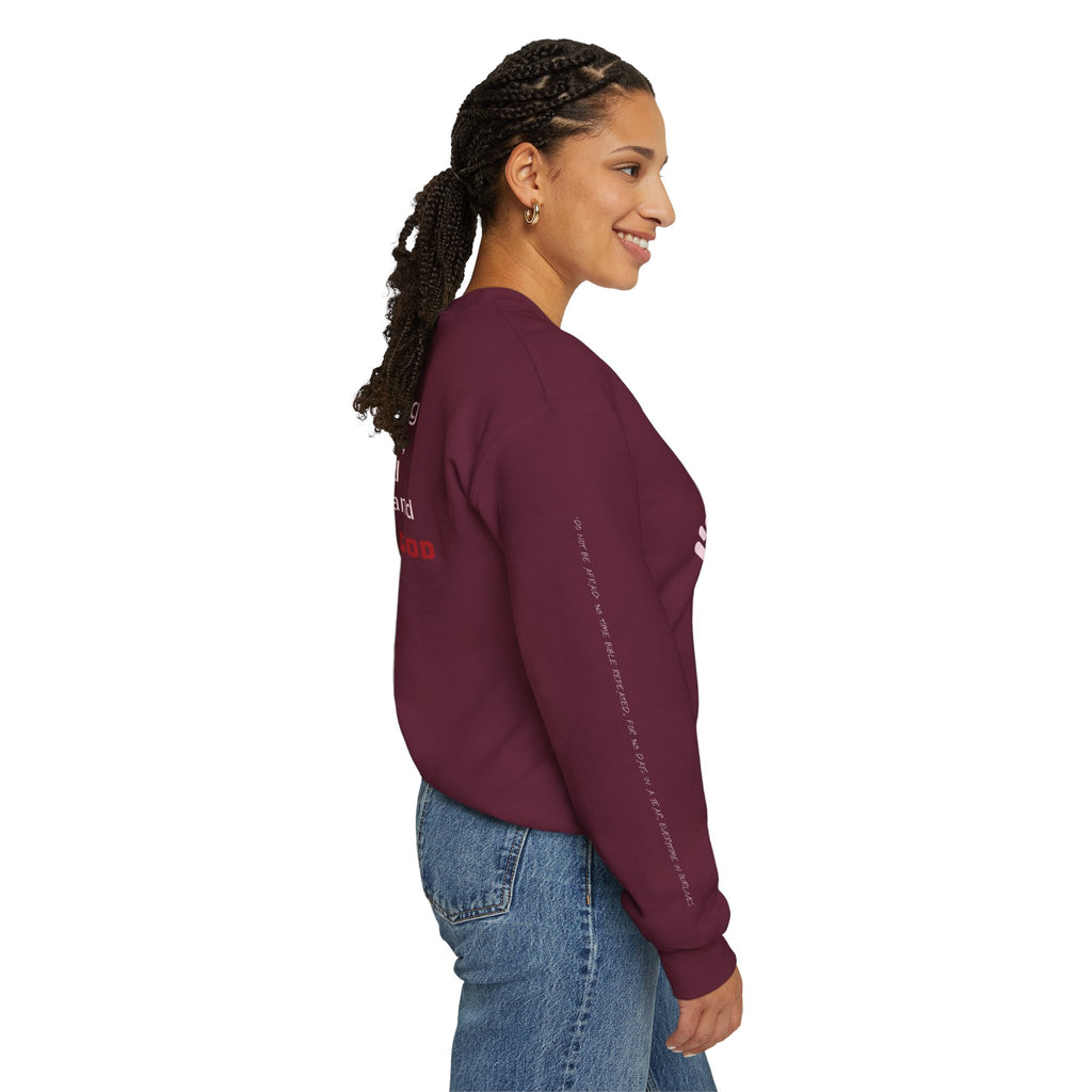 Vessel of God Crewneck Sweatshirt – Maroon