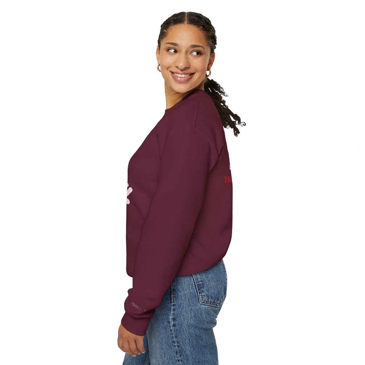 Vessel of God Crewneck Sweatshirt – Maroon