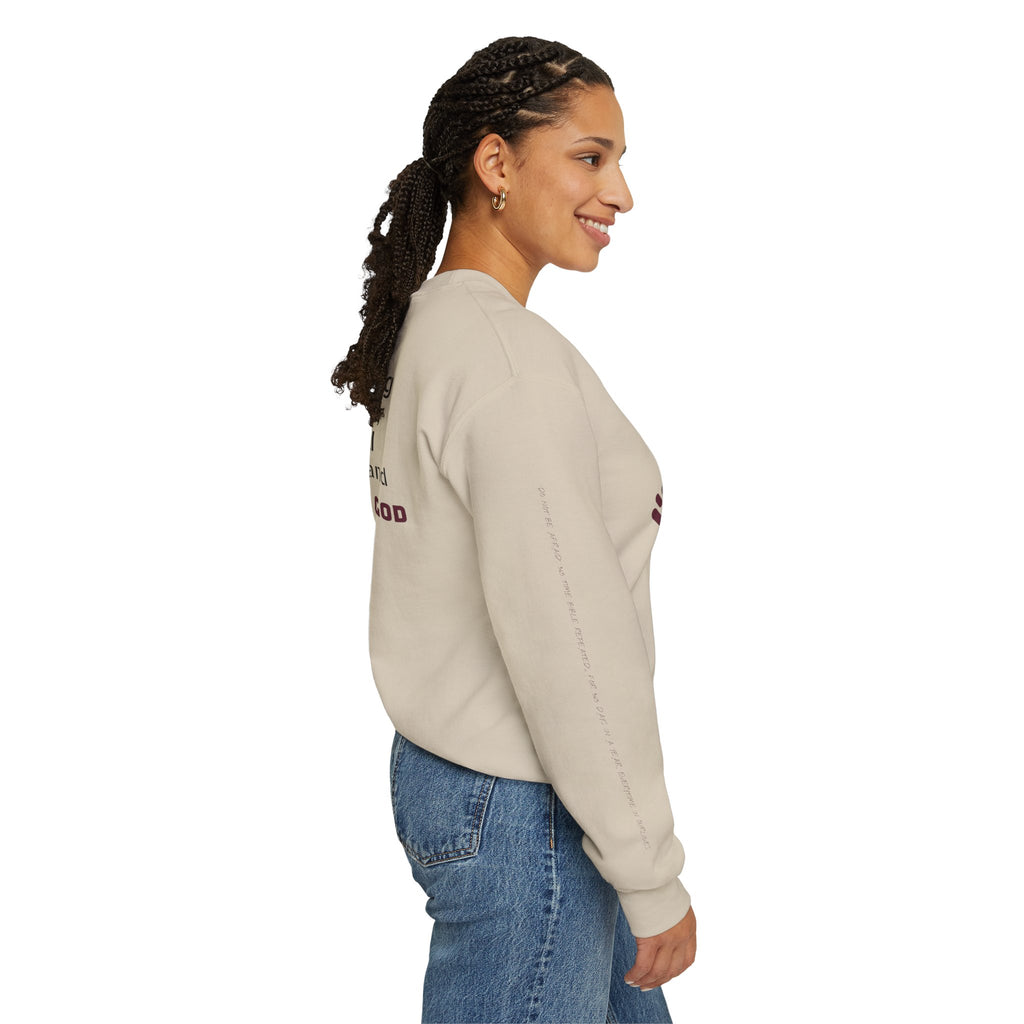 Vessel of God Crewneck Sweatshirt – Sand
