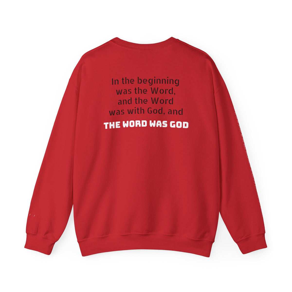 Vessel of God Crewneck Sweatshirt – Red