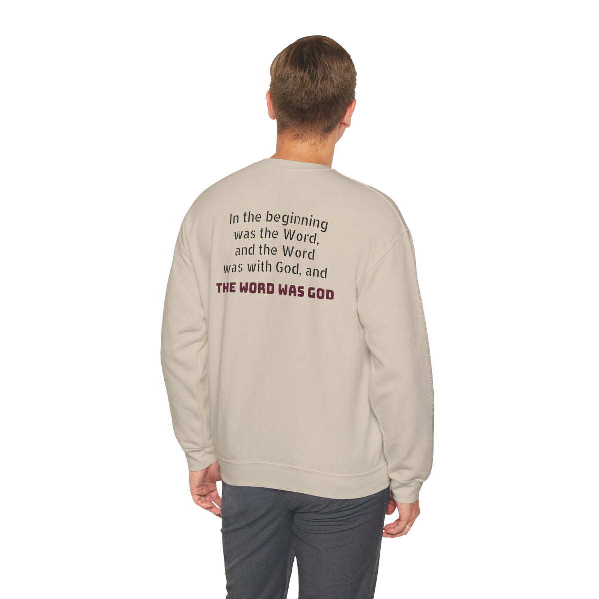 Vessel of God Crewneck Sweatshirt – Sand