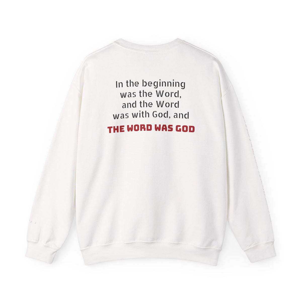 Vessel of God Crewneck Sweatshirt – White