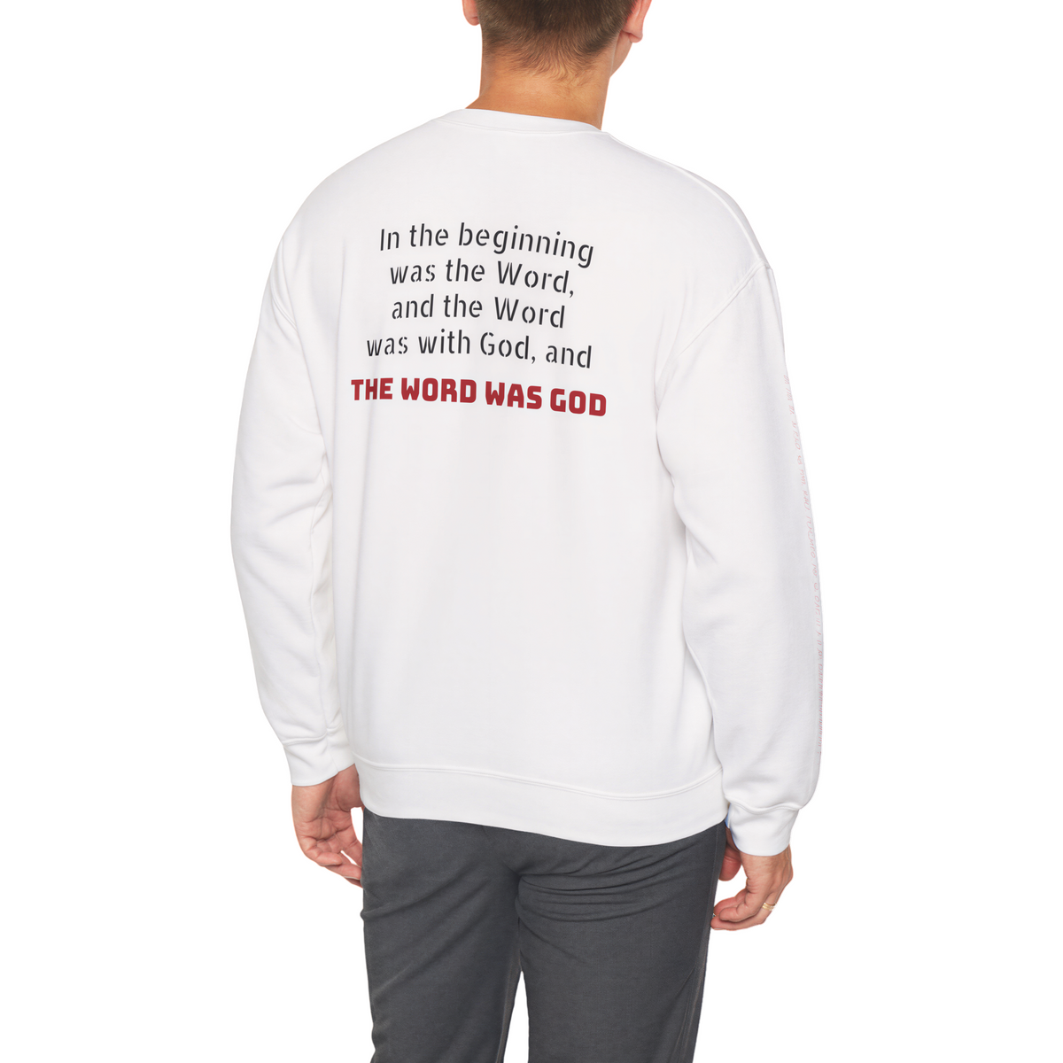 Personalised Logo Available-Vessel of God Crewneck Sweatshirt