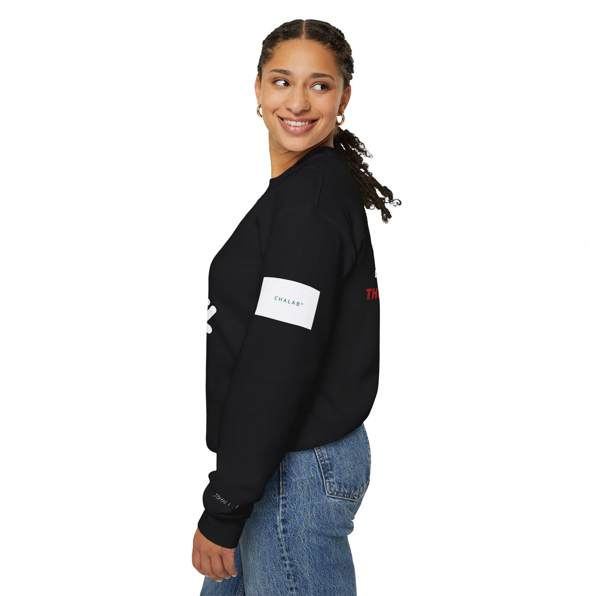 Personalised Logo Available-Vessel of God Crewneck Sweatshirt