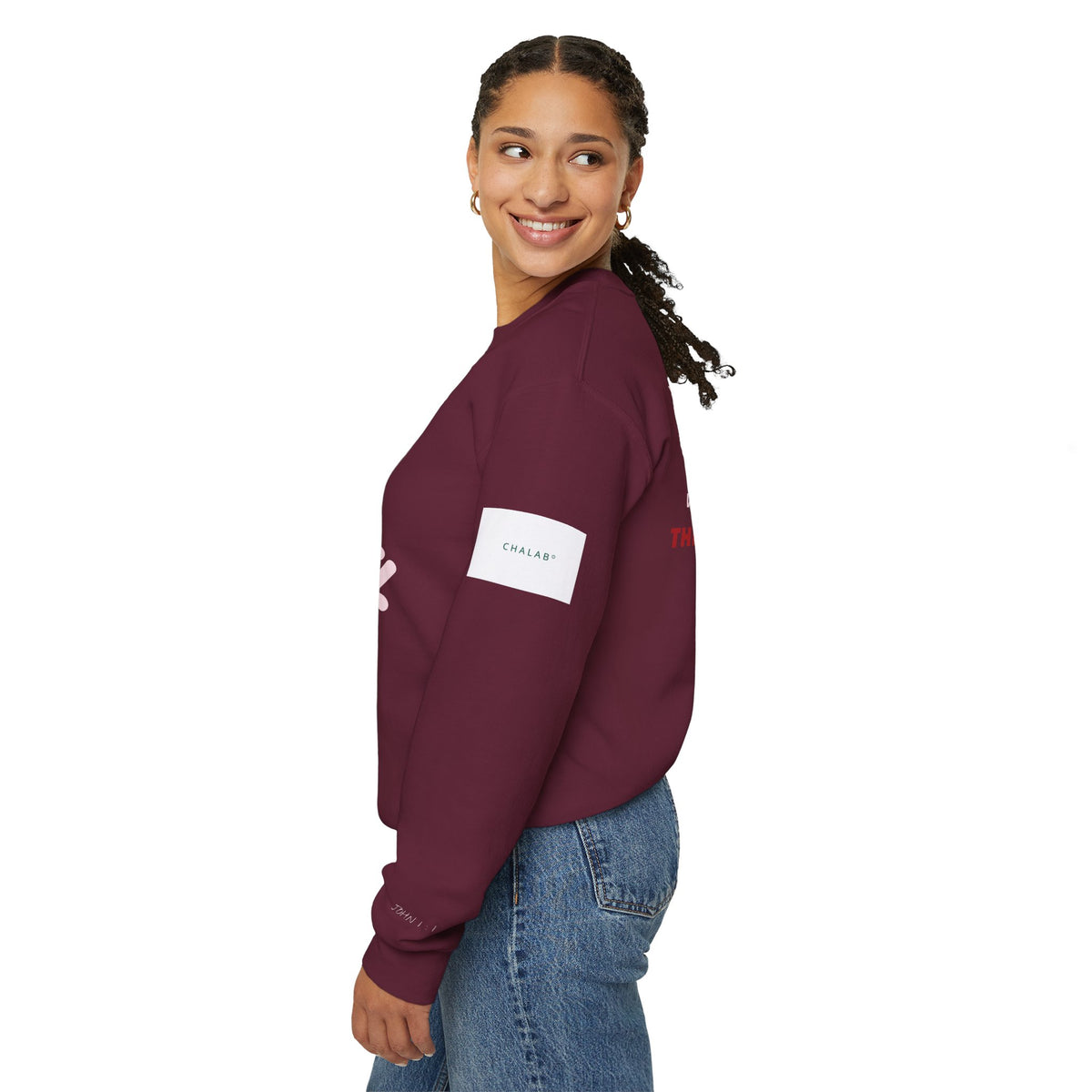 Personalised Logo Available-Vessel of God Crewneck Sweatshirt