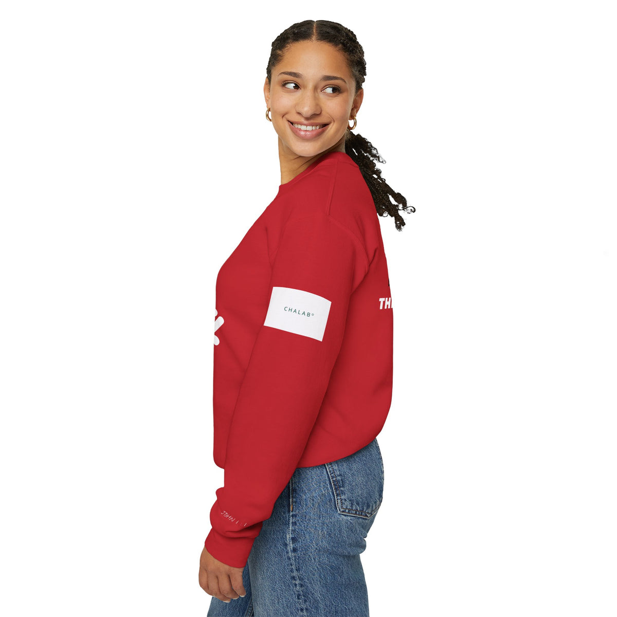 Personalised Logo Available-Vessel of God Crewneck Sweatshirt