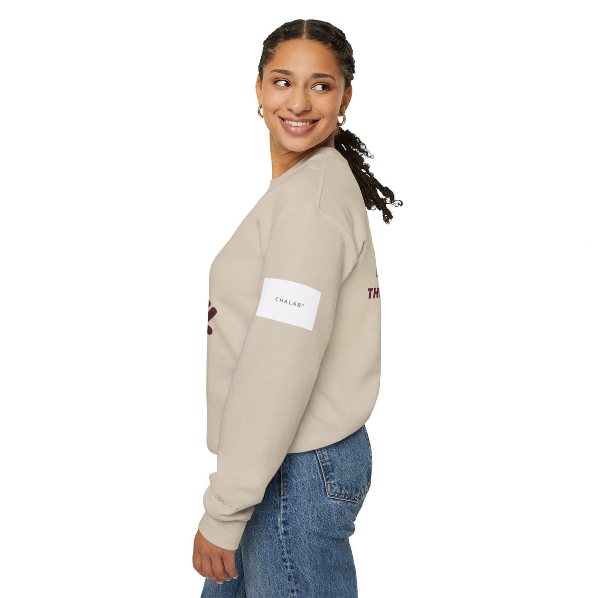 Personalised Logo Available-Vessel of God Crewneck Sweatshirt