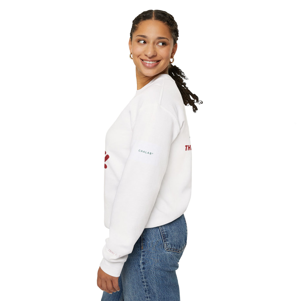 Personalised Logo Available-Vessel of God Crewneck Sweatshirt