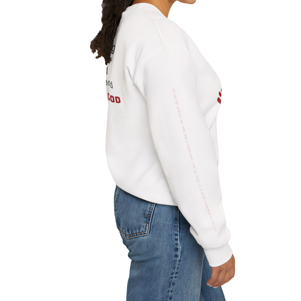 Personalised Logo Available-Vessel of God Crewneck Sweatshirt
