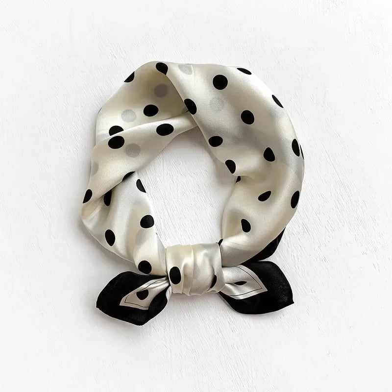 100% Real Silk Square Scarf – Luxury Bandana, Headband & Shawl Wrap