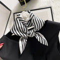 100% Real Silk Square Scarf – Luxury Bandana, Headband & Shawl Wrap