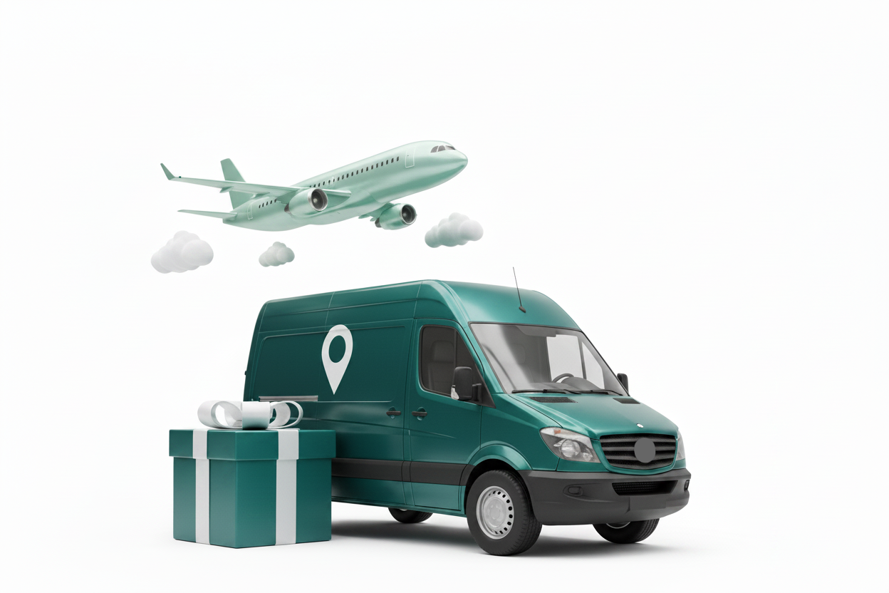Delivery illustration clean grille